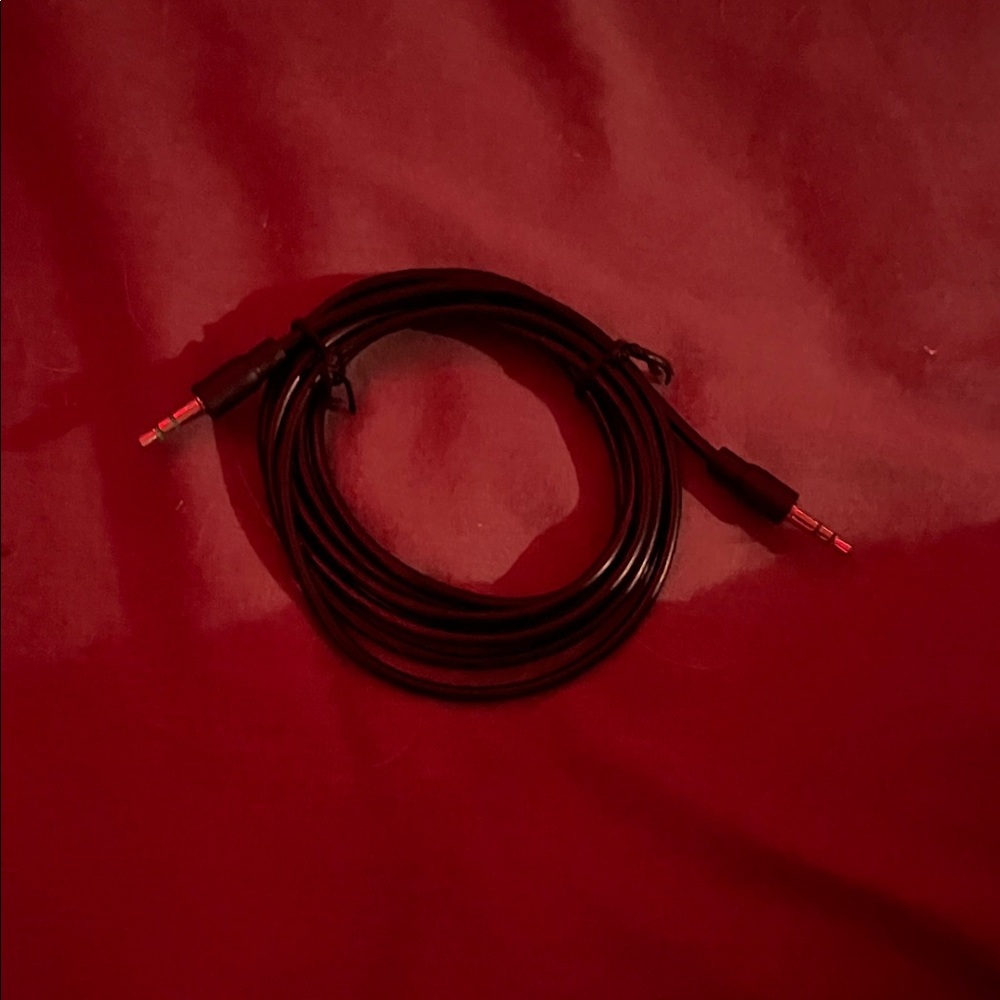 Black Audio Cable
